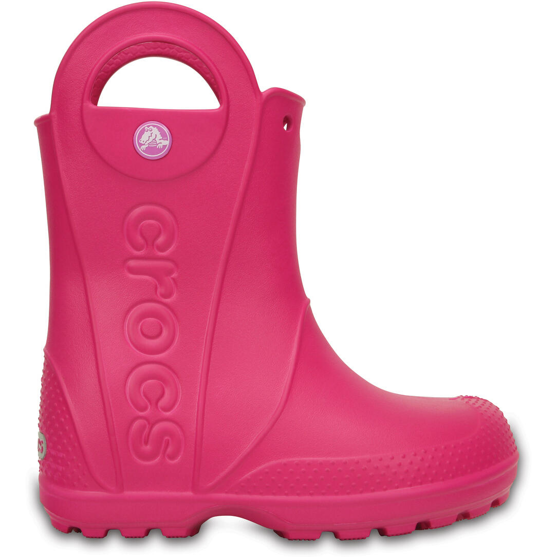Botas Crocs Handle It Rain, Cor de rosa, Crianças