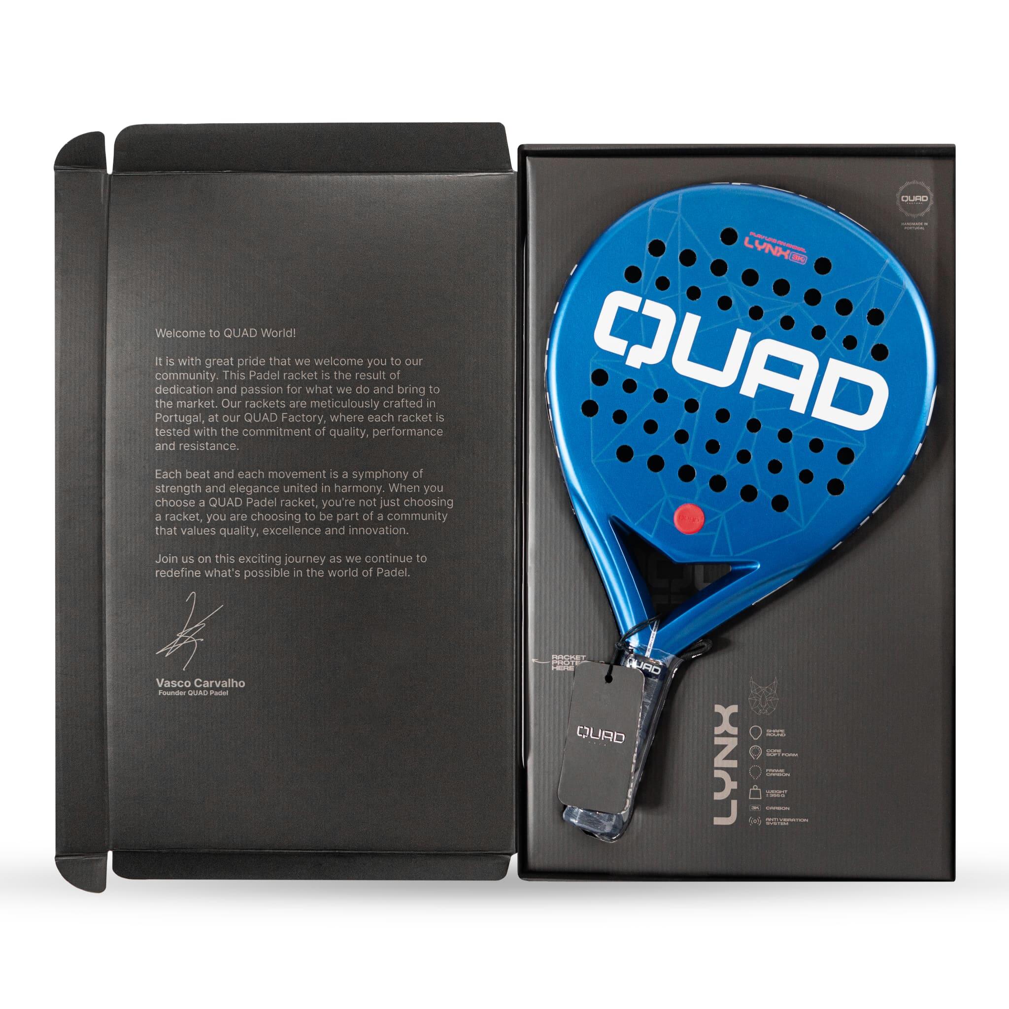 Raquete Padel QUAD Lynx 7/8