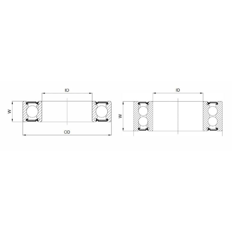 Marwi Kogellager Max CB-447 6001V LLU 12X28X8 436447