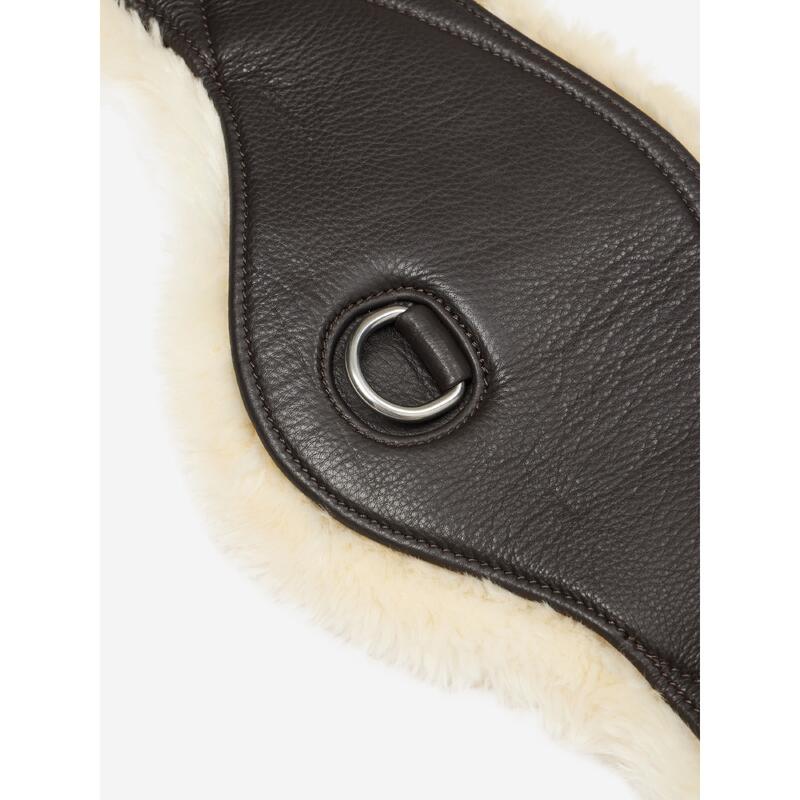 Sangle de dressage d'équitation cuir LeMieux Arika Simuwool