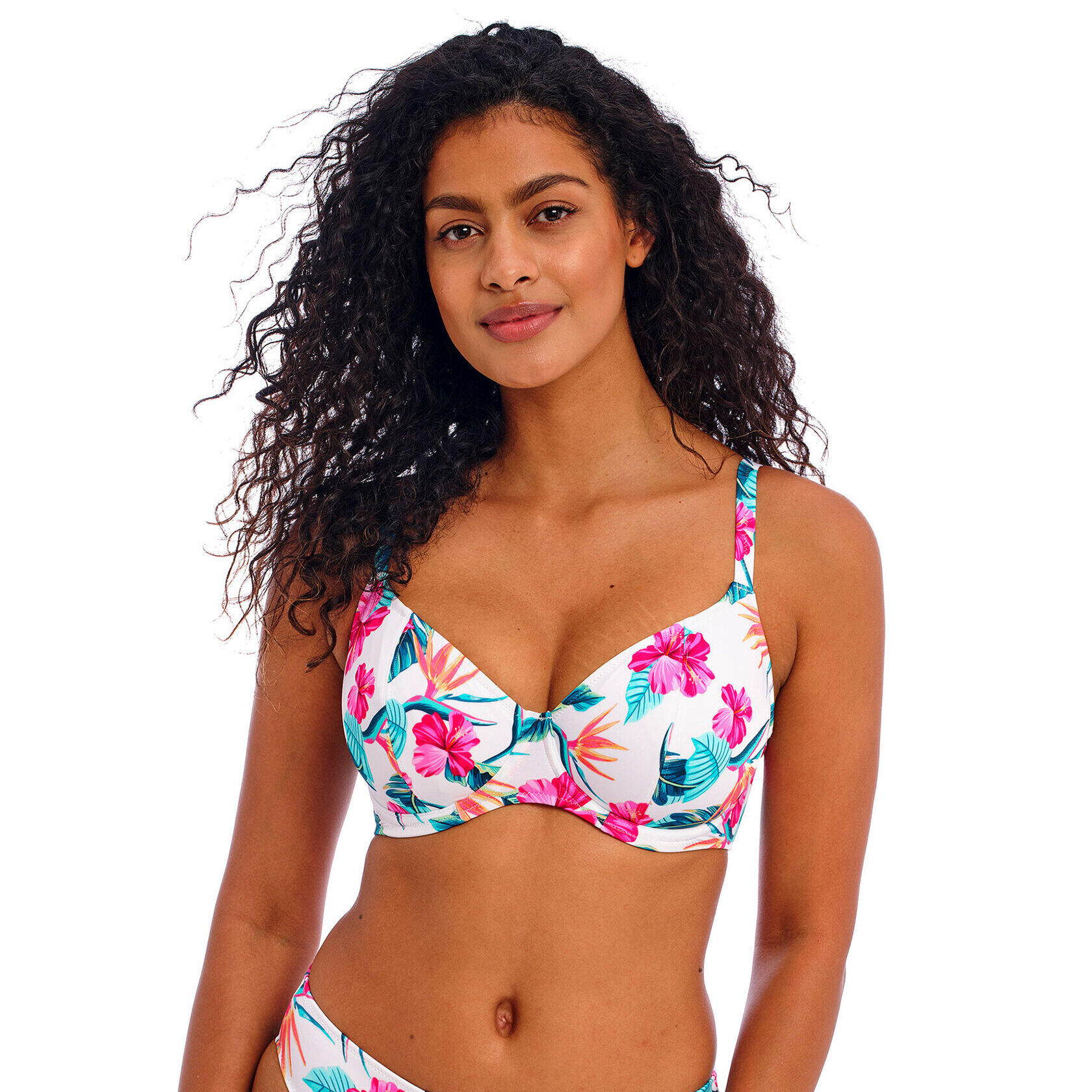 Women's swimsuit top Freya Palm paradise