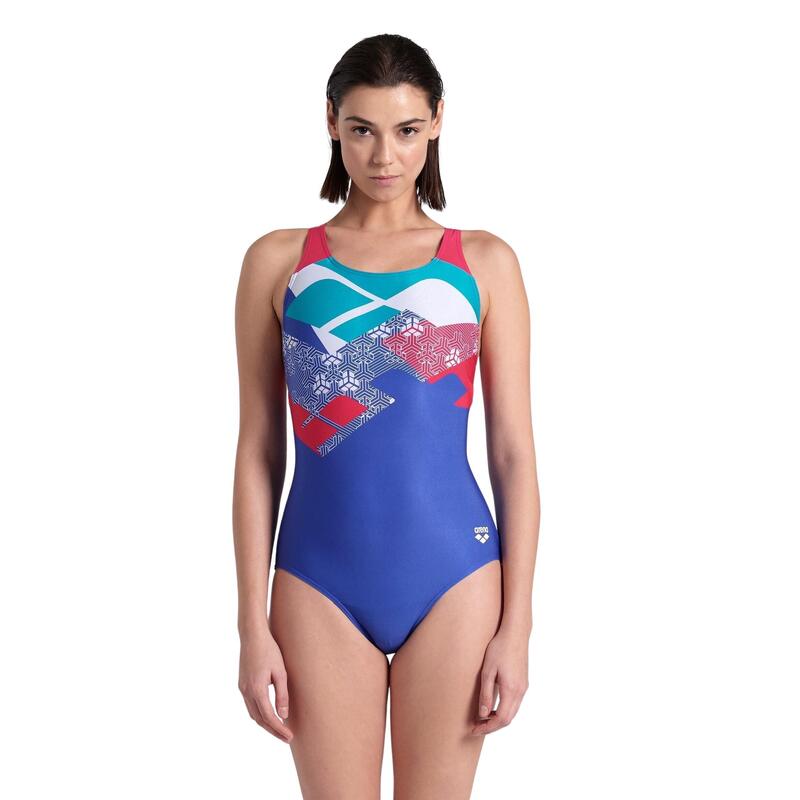 Maillot de bain 1 pièce femme Arena Kikko Contro