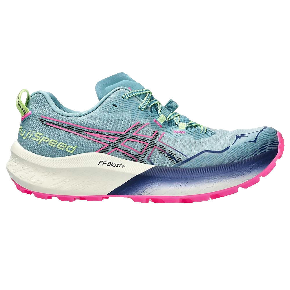 Womens Trail shoes Asics Fujispeed 2 Blue 1/5