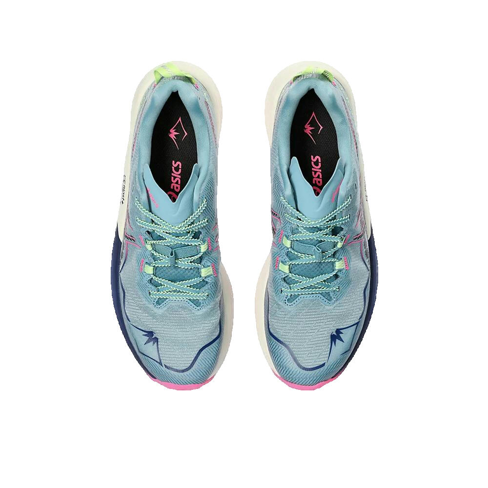 Womens Trail shoes Asics Fujispeed 2 Blue 2/5