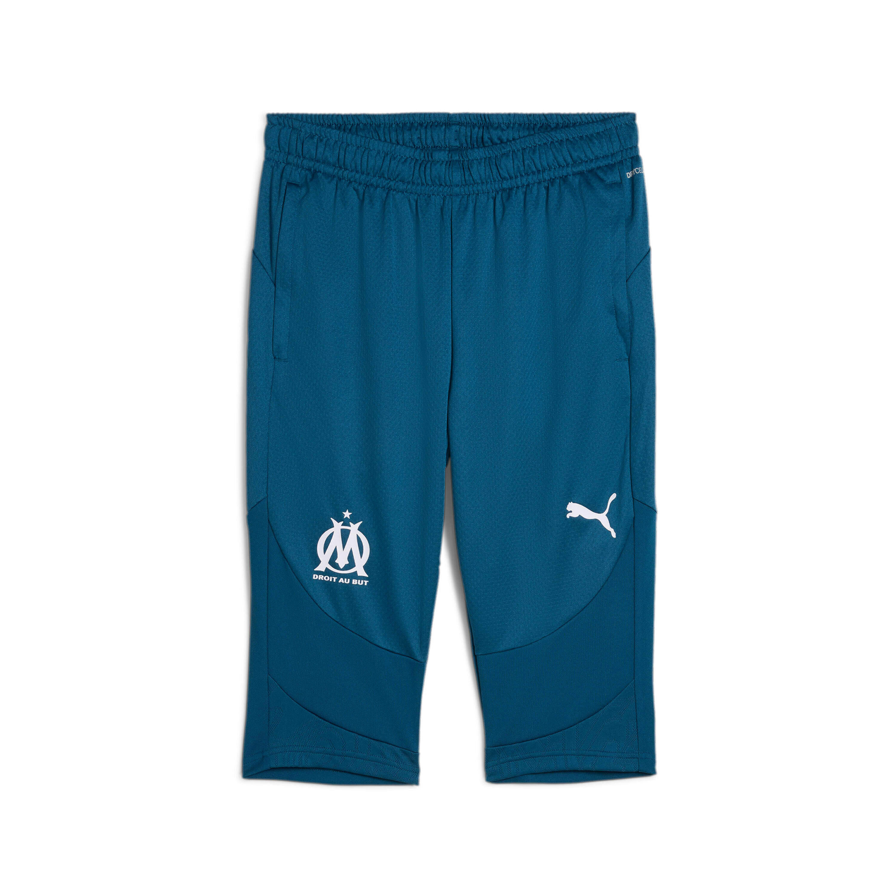 Puma - Pantalon D'Entraînement 3/4 Om 2024/25 - Pantalons - Blanc|bleu - 42 M/l - Decathlon