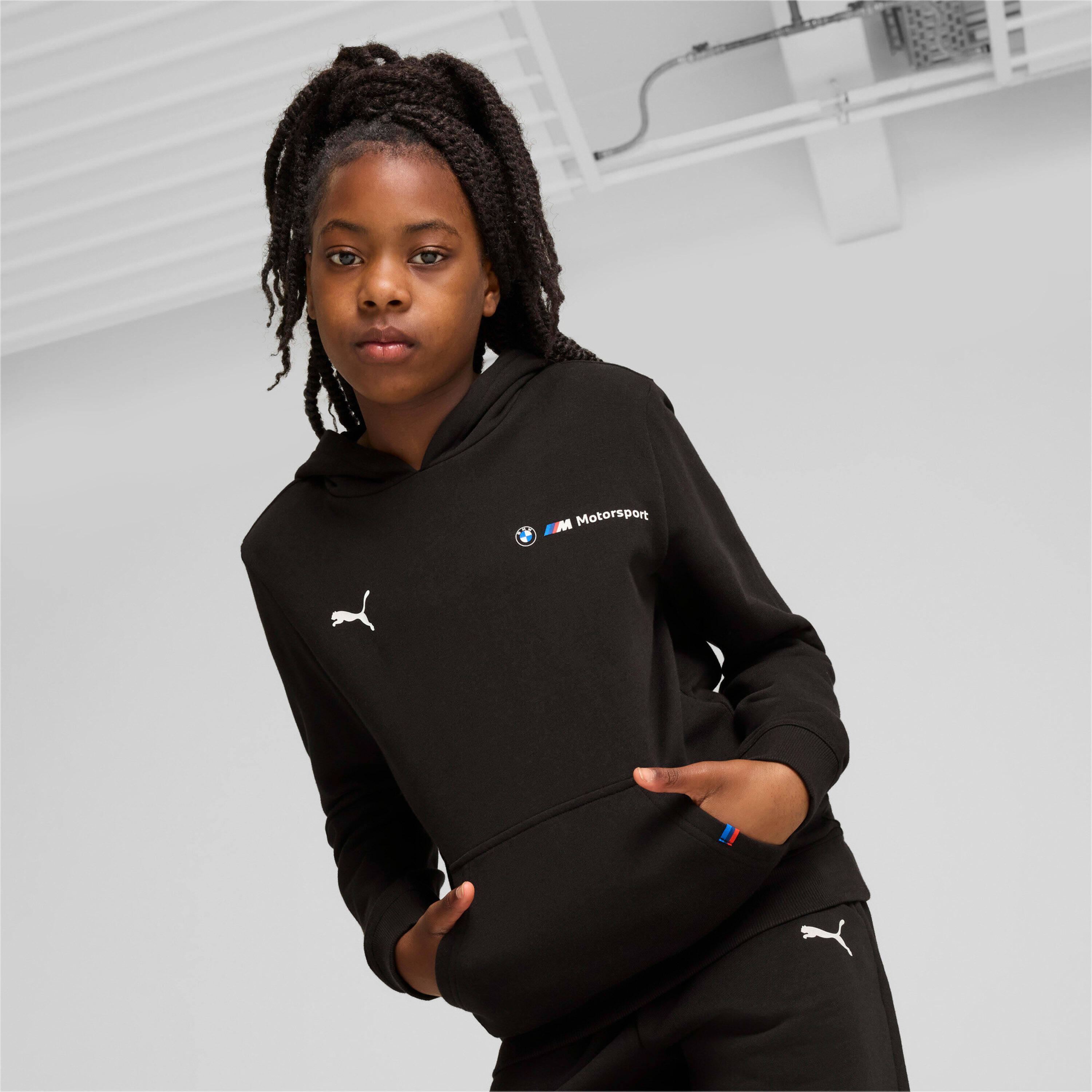 Sweatshirt à capuche enfant Puma 2/6