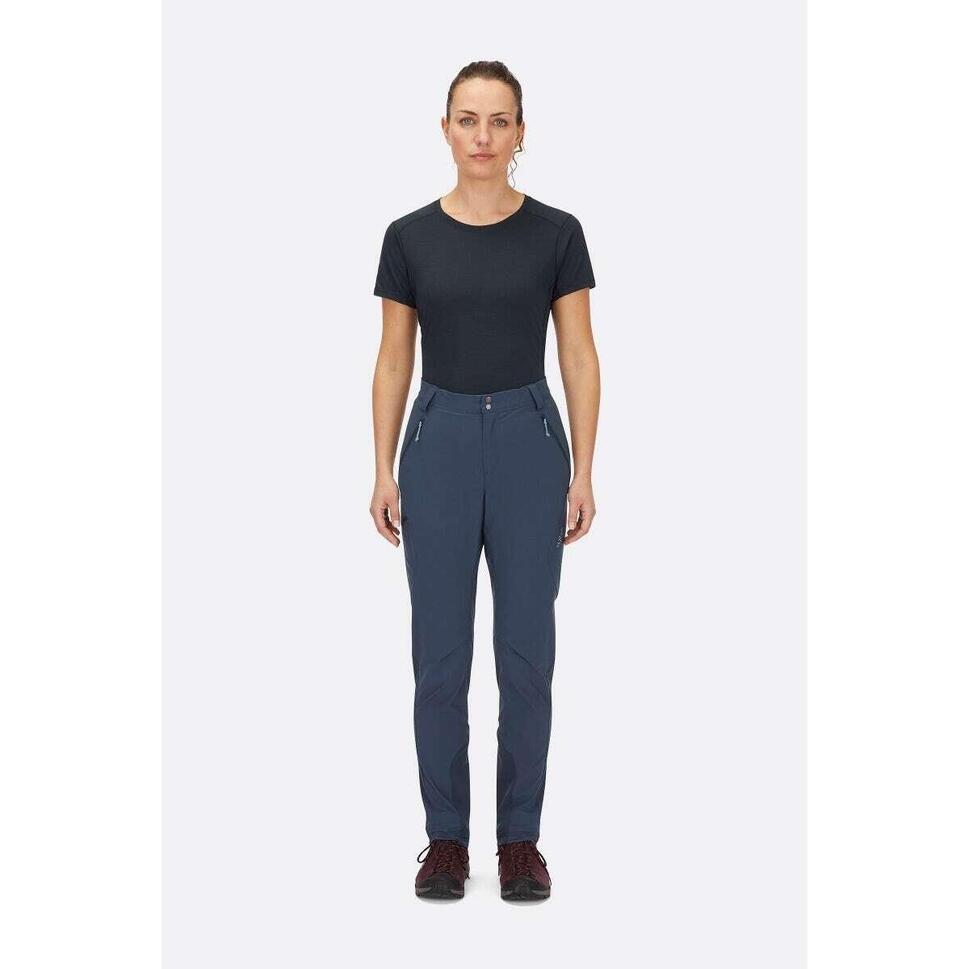 Spodnie softshellowe damskie Rab Ascendor Light Pants Regular