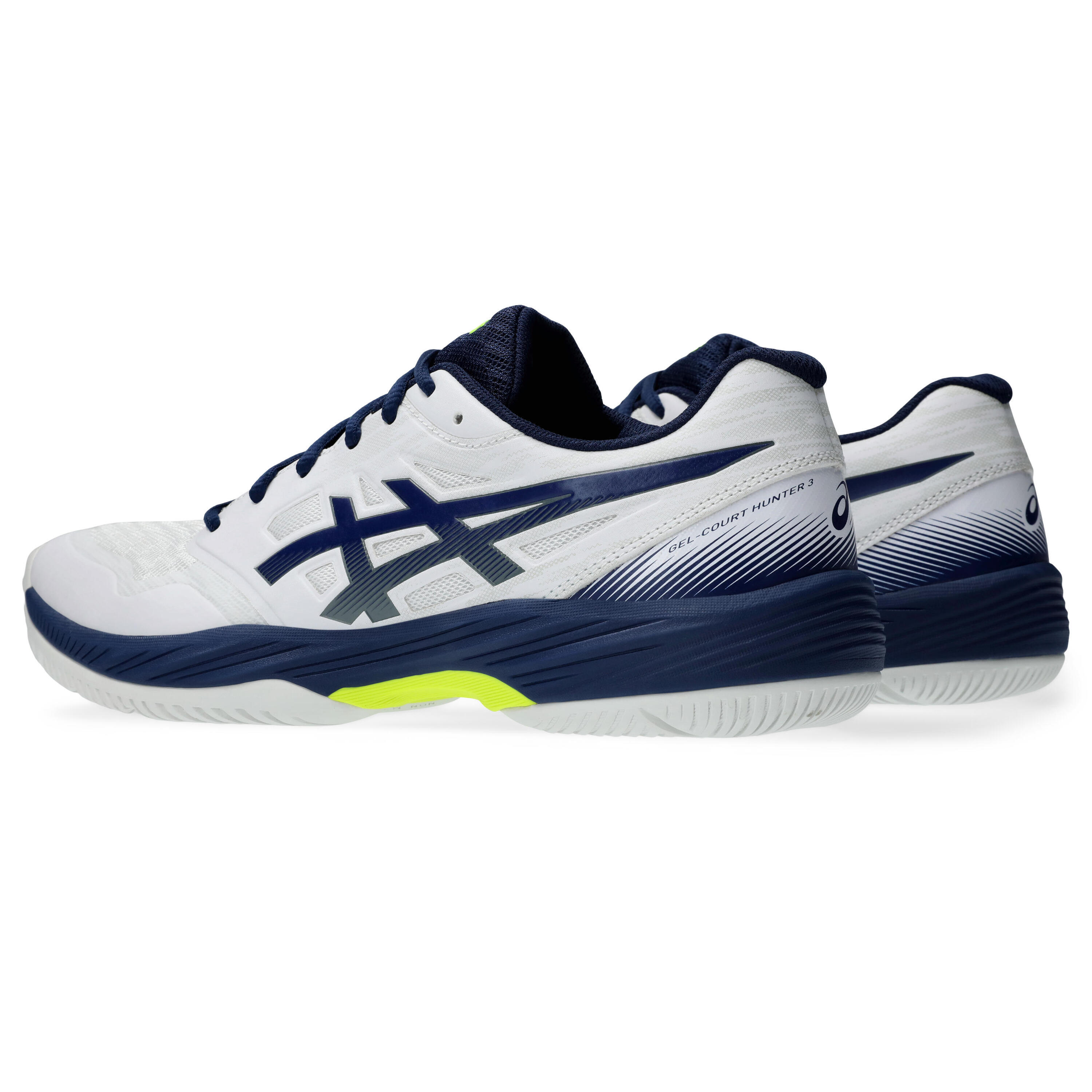 Zapatillas de running Hombre Asics Gel Court 3 Blanco 4/7