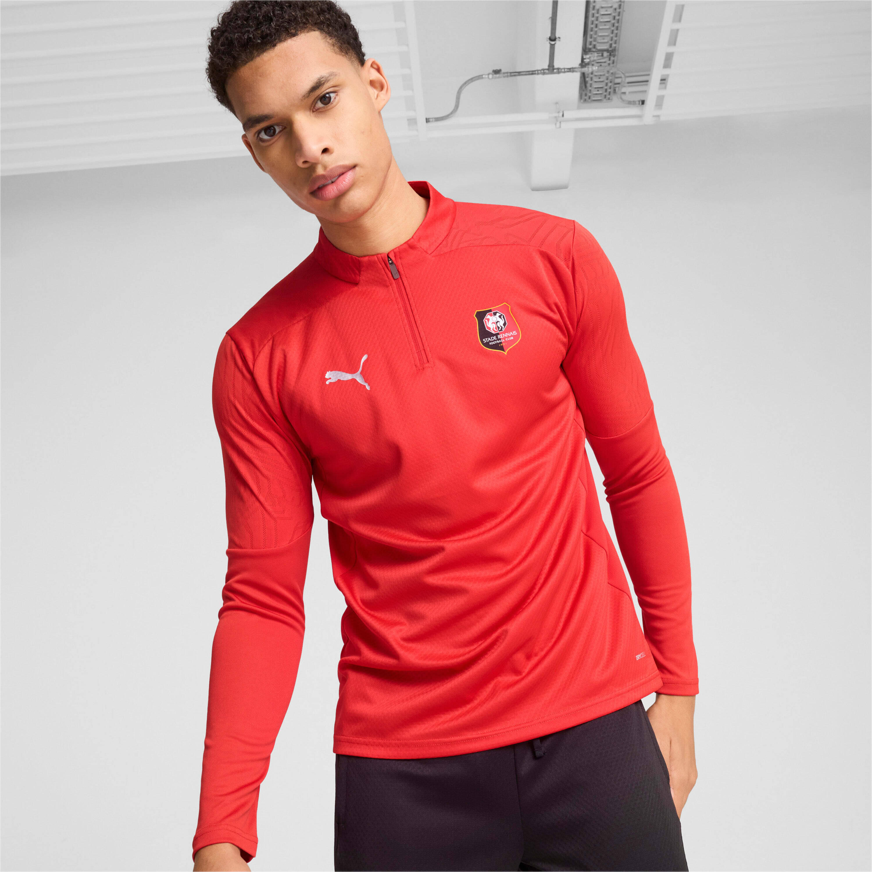 Haut d'entraînement 1/4 zip Stade Rennais 2024/25 3/7
