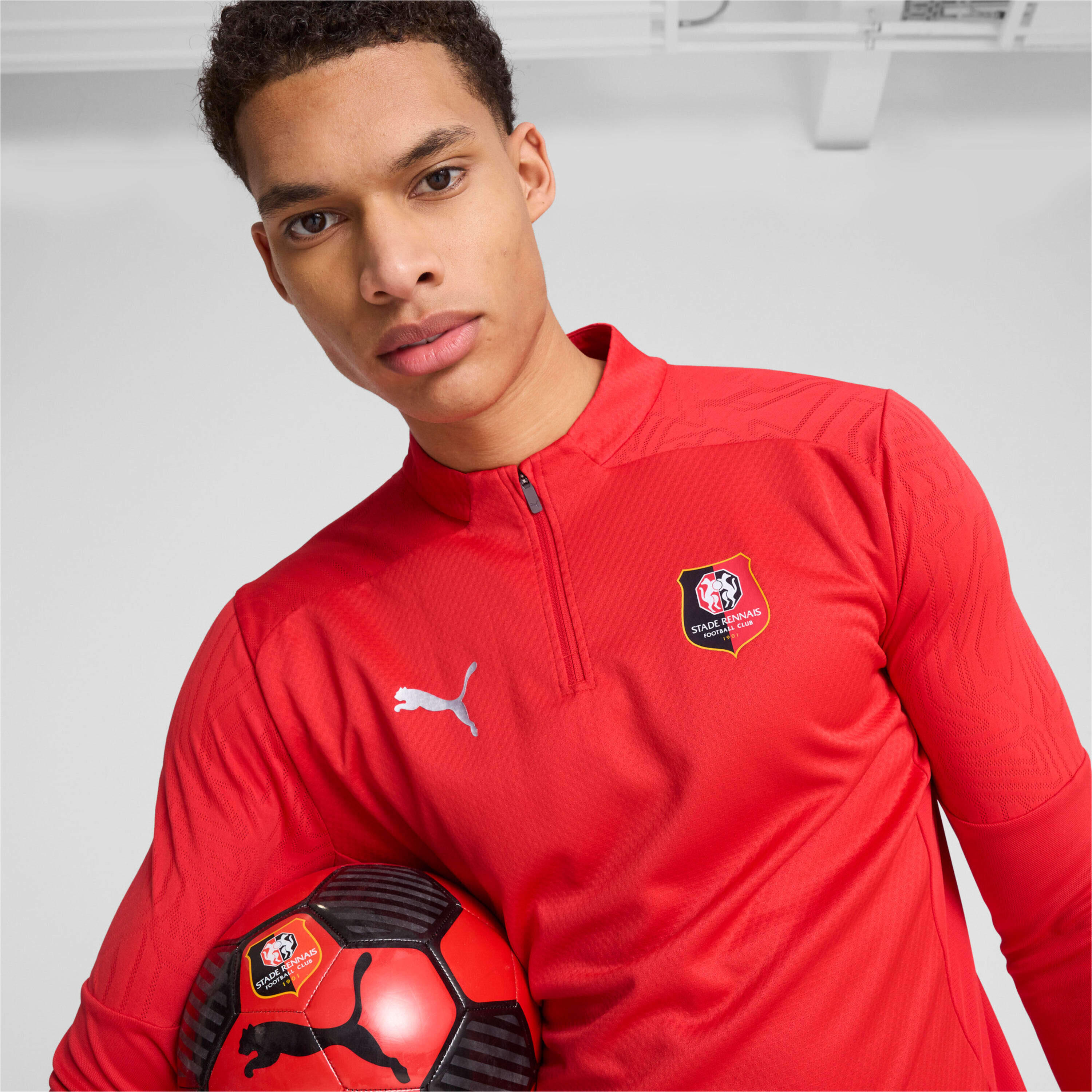 Haut d'entraînement 1/4 zip Stade Rennais 2024/25 6/7