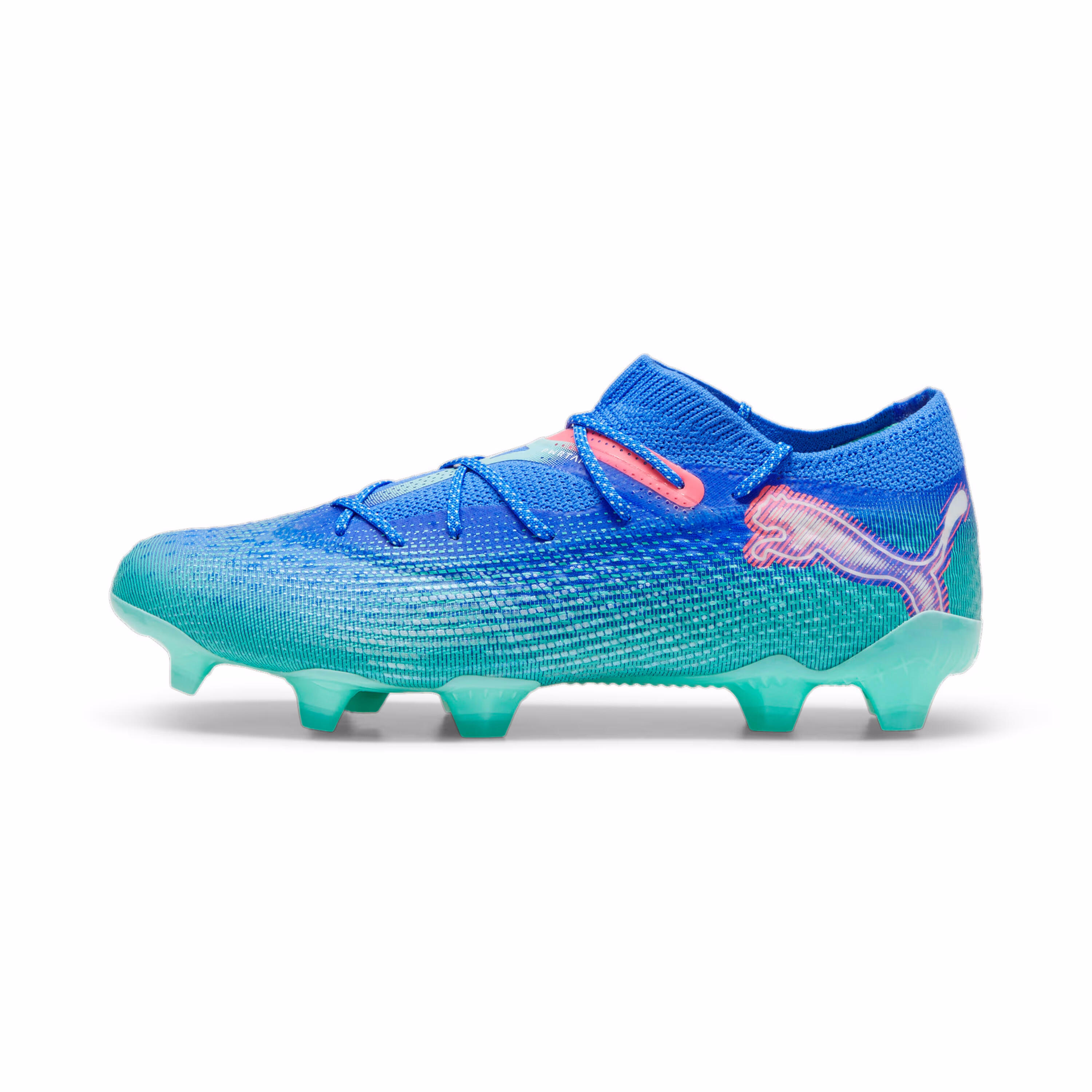 Puma - Chaussures De Football Puma Future 7 Ultimate Low Fg/ag - Chaussures De Football - Bleu|vert - 40,5 - Decathlon