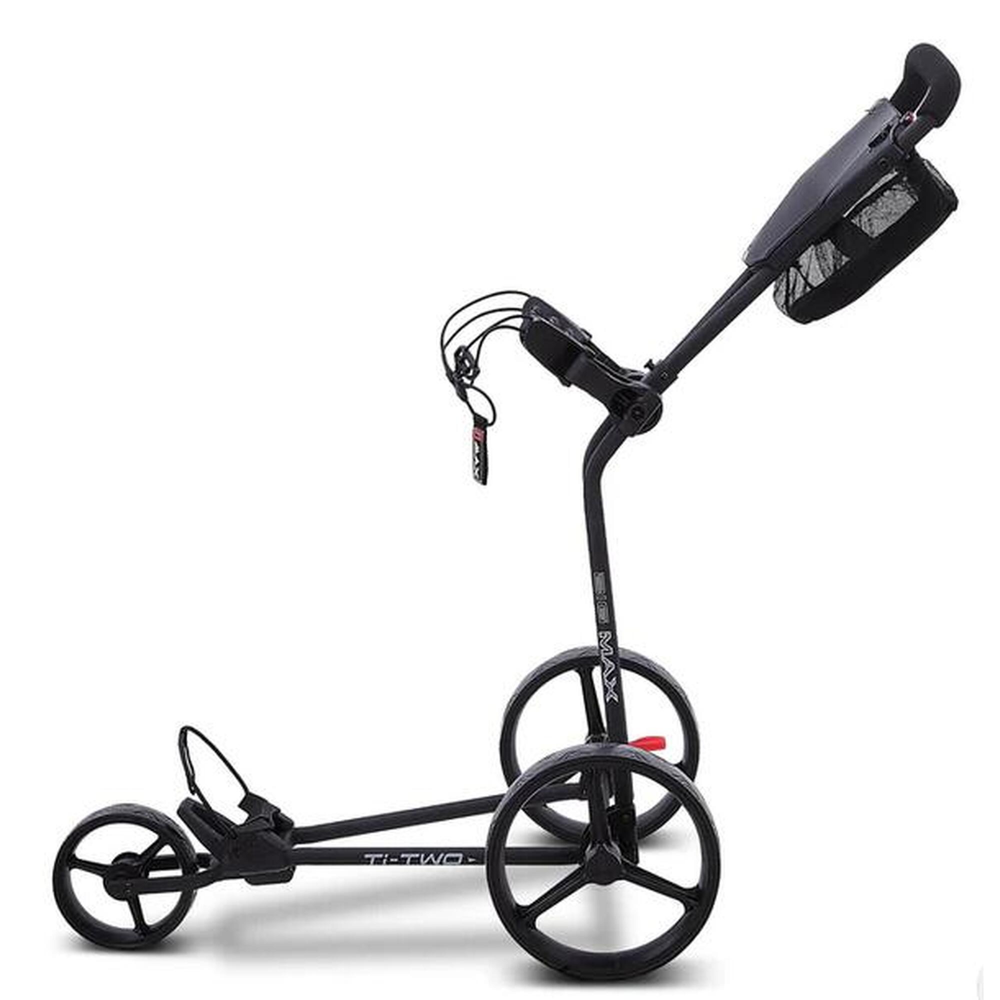 Chariot de golf manuel BIG MAX Trolley TI Two