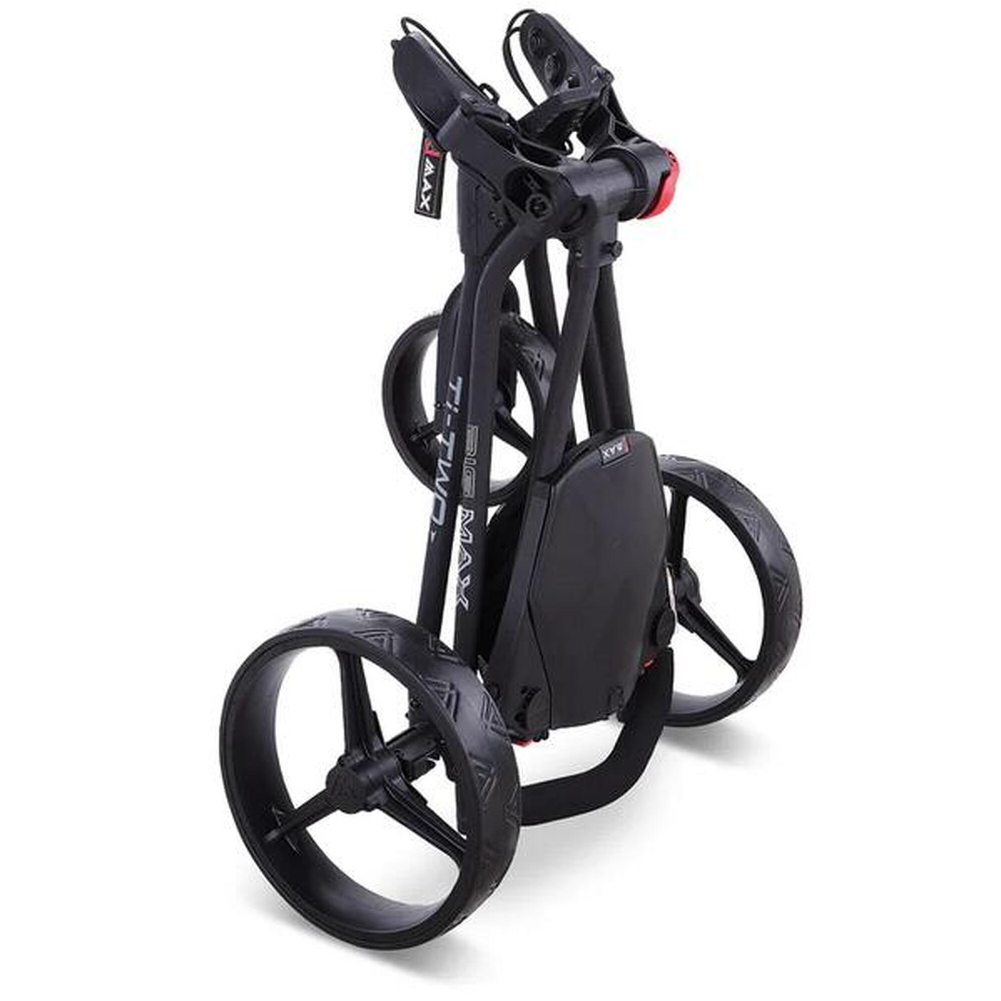 Chariot de golf manuel BIG MAX Trolley TI Two