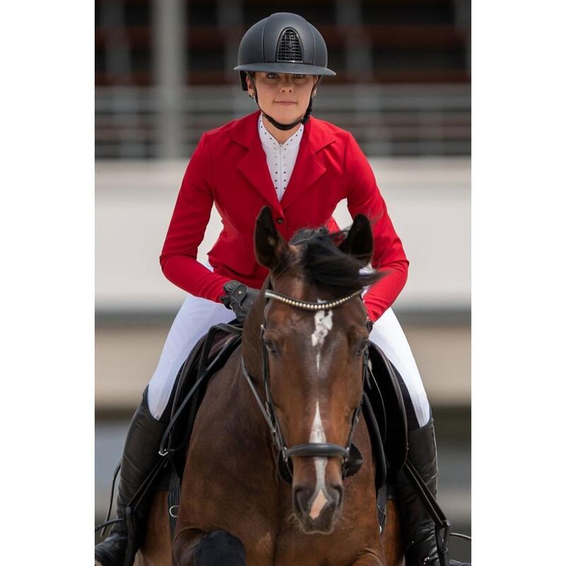 Veste équitation de concours femme Cavalliera Primetime Second Skin Technology