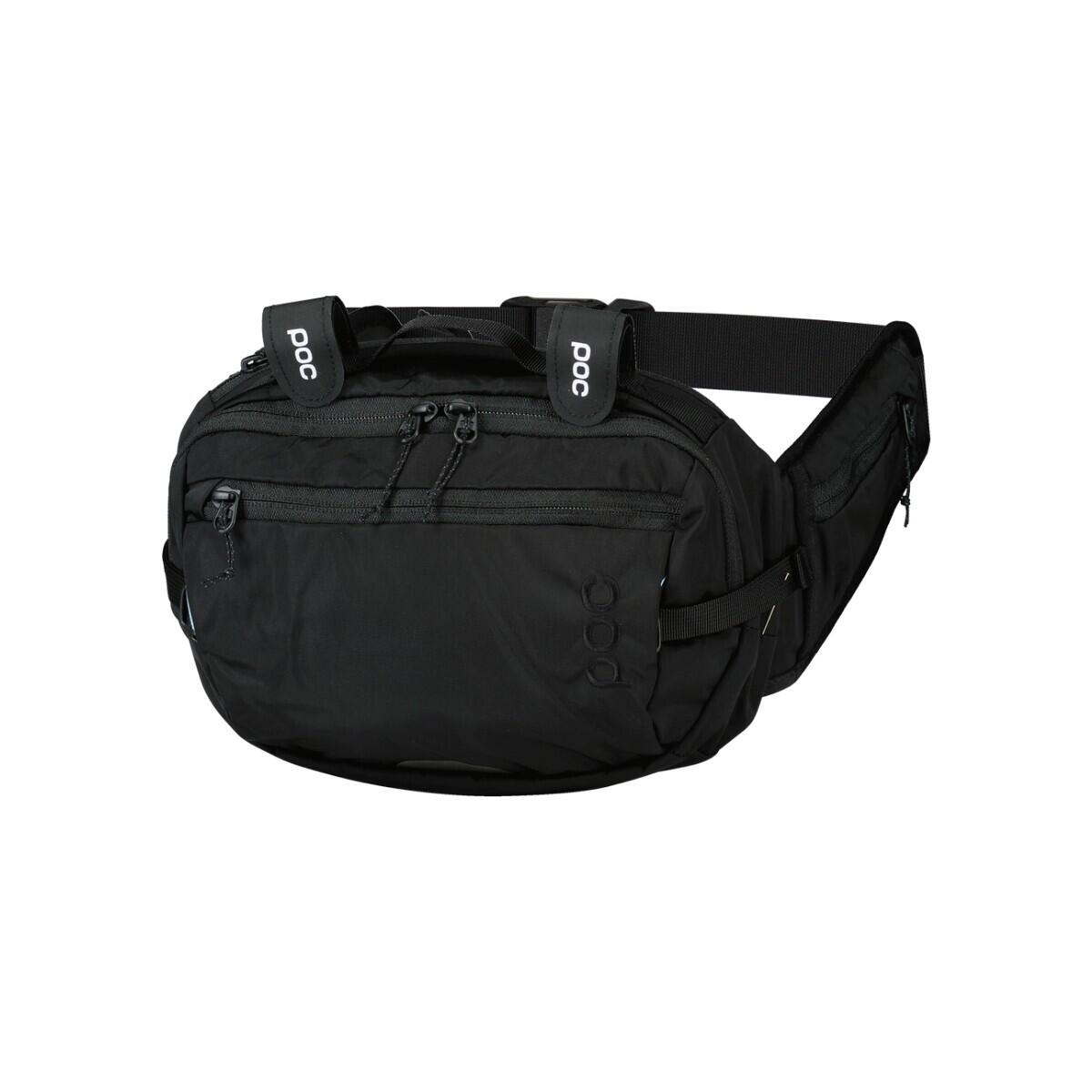 Поясная велосумка POC Hip Pack Hydro 4 л, черная — фото 2