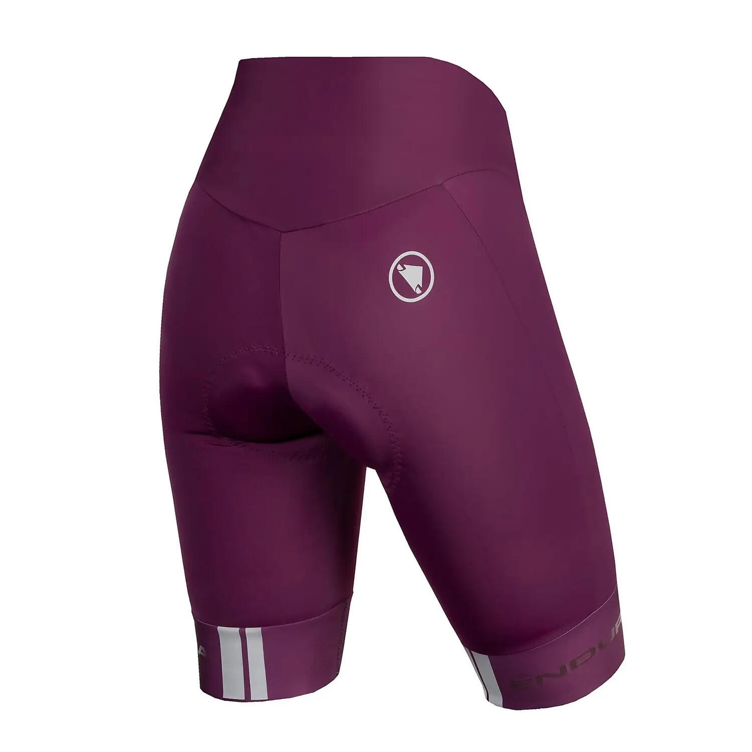 Damen Radhose Aus Stretchmaterial Mit Geleinsätzen 2/4