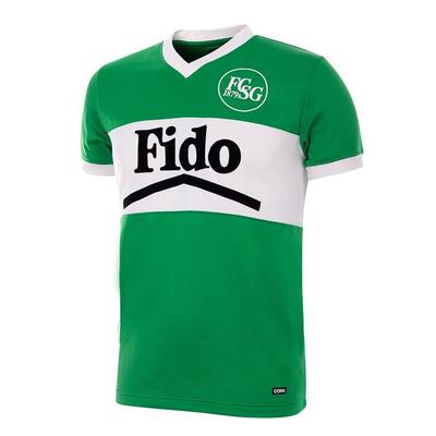 Retro voetbalshirt - heren - fc st.gallen 1984 - groen