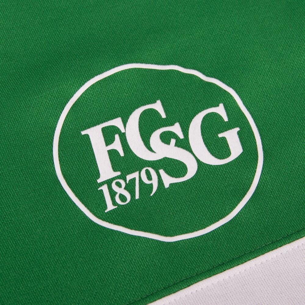 Maillot de football rétro - Homme - FC St. Gallen 1984 - Manches Cortes - Vert 3/7