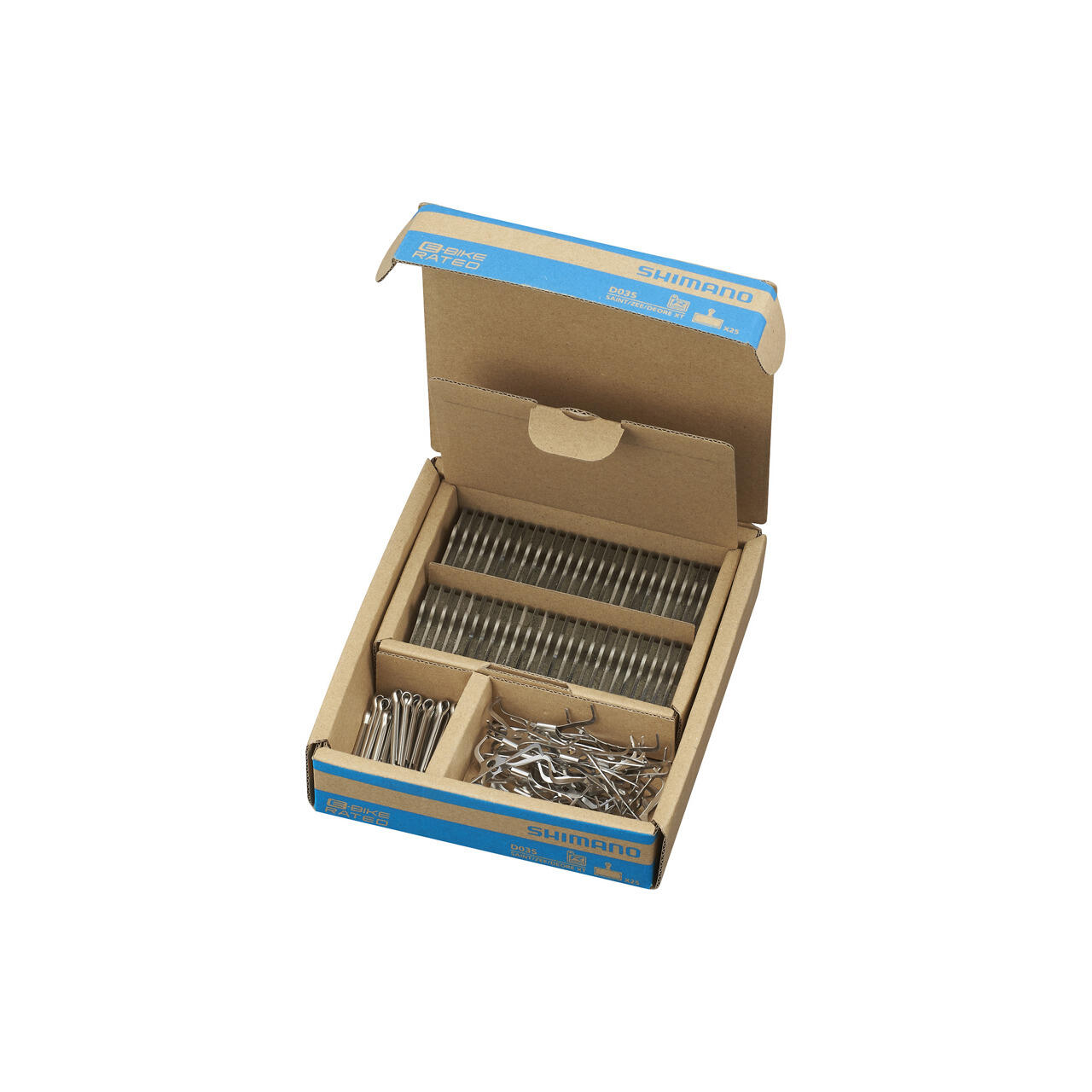 Fietsremblok Shimano D03S (x25) 1/2