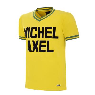 Camiseta de Fútbol - Hombre - FC Nantes 1972/73 - Retro - Manga Corta - Amarillo