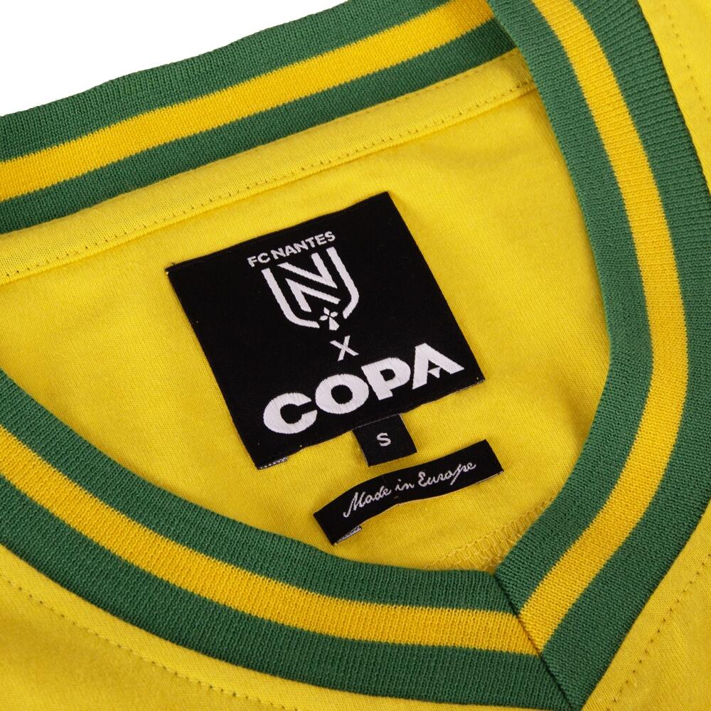Retro Voetbalshirt - Heren - FC Nantes 1972 - 73 - Geel 3/6