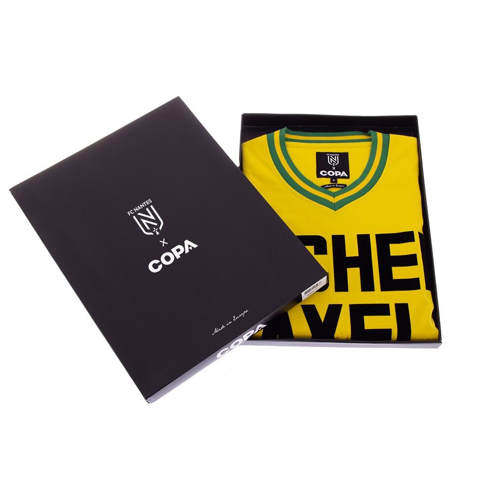 Retro Voetbalshirt - Heren - FC Nantes 1972 - 73 - Geel 5/6