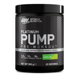 Pre-workout - Platinum Pump Pre-Workout - Citron et Citron Vert 380g