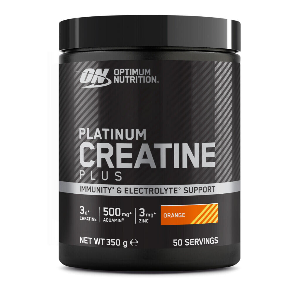 OPTIMUM NUTRITION Creatinas - Platinum Creatine Plus (350g) - Naranja