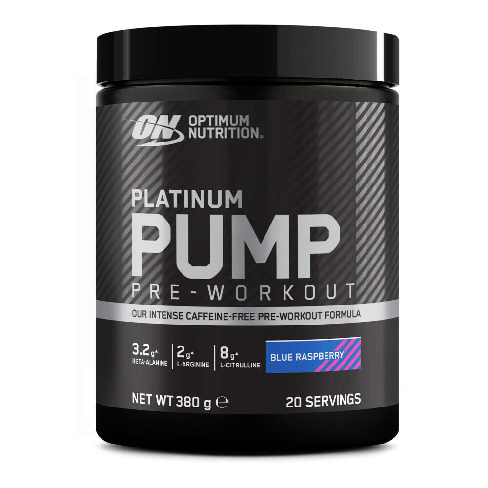 Optimum Nutrition - Pre-workout - Platinum Pump Pre-workout - Framboise Bleue 380g - Pre-workout - 380 G - Decathlon