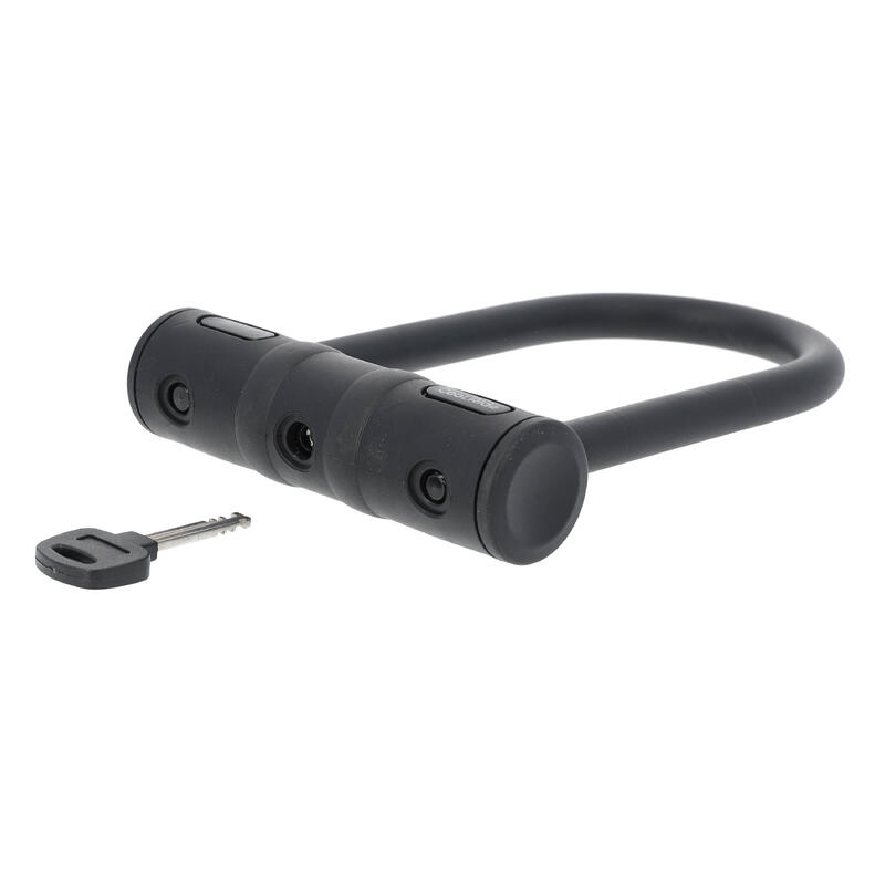 Cadeado U com chaves 145 x 80 mm + cabo 100 cm Ø 8 mm