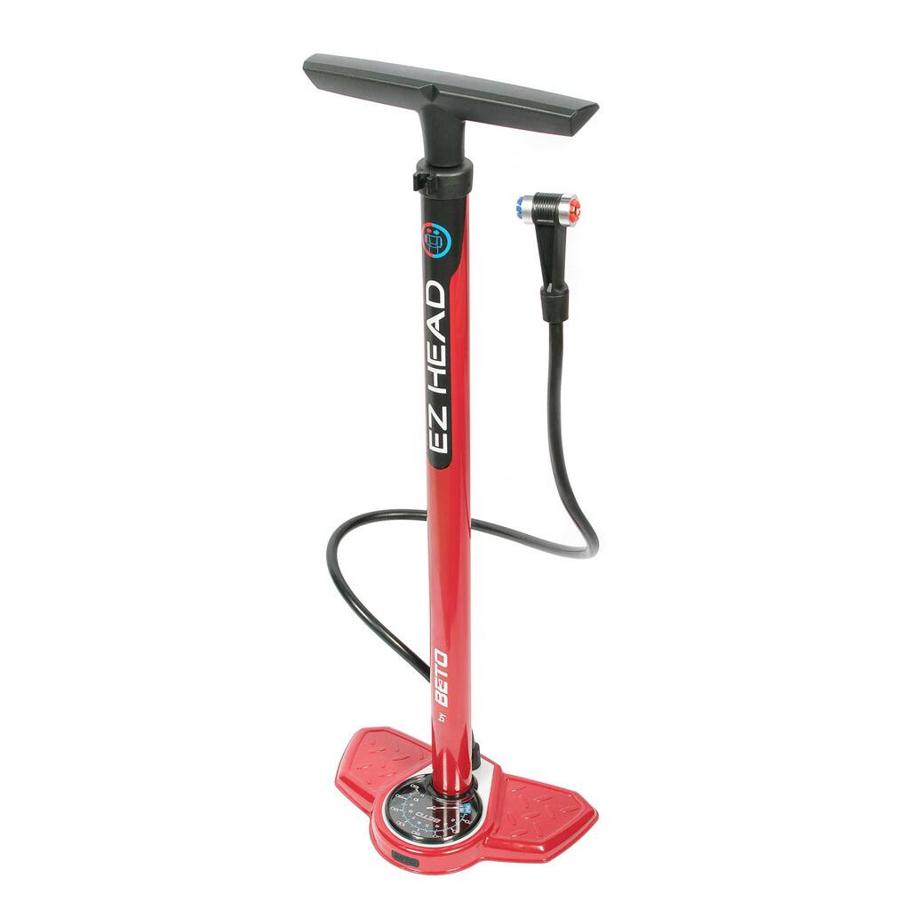 Foot pump with pressure gauge Beto/EZ-Head