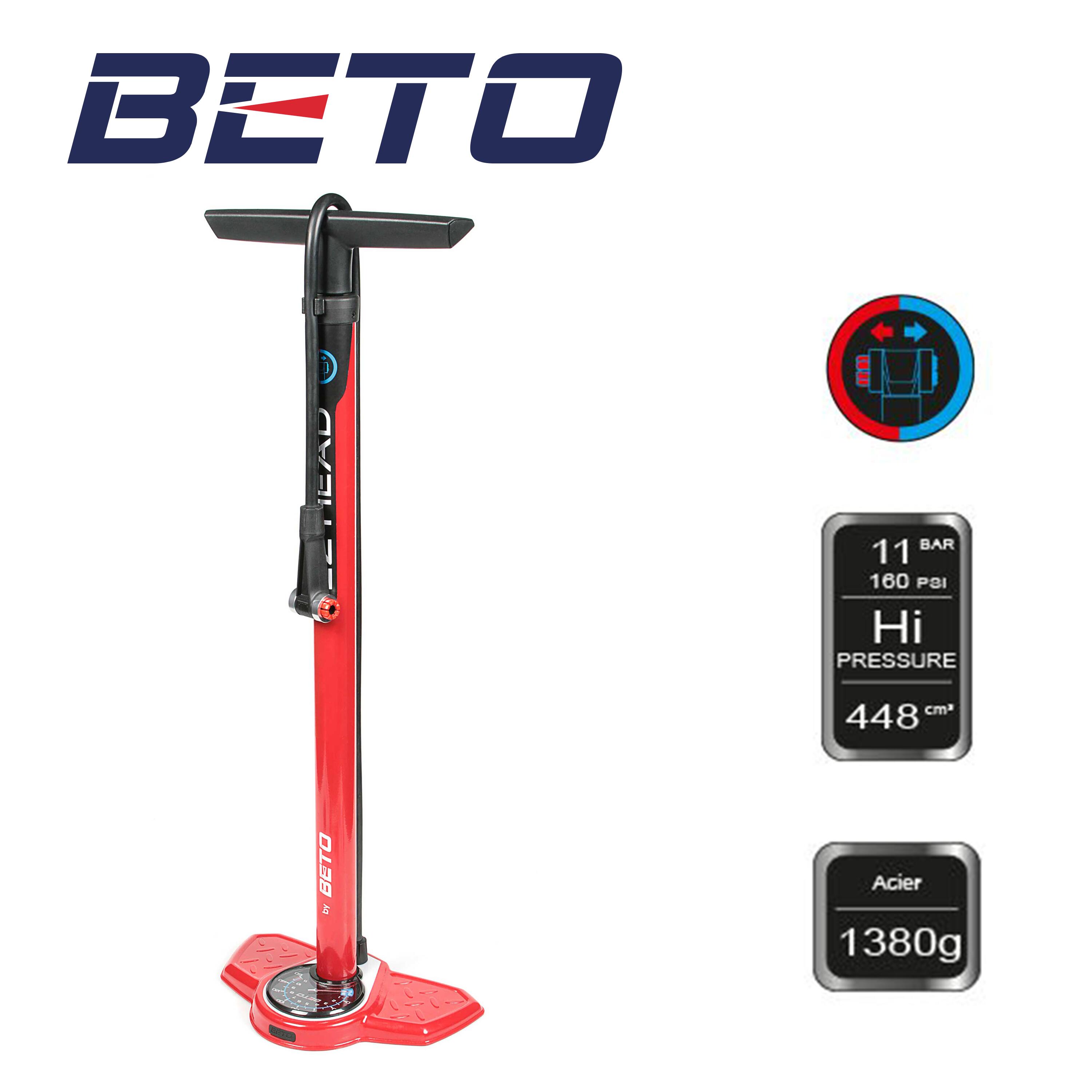 Pompe à pied à Manomètre EZ HEAD BETO 3/5