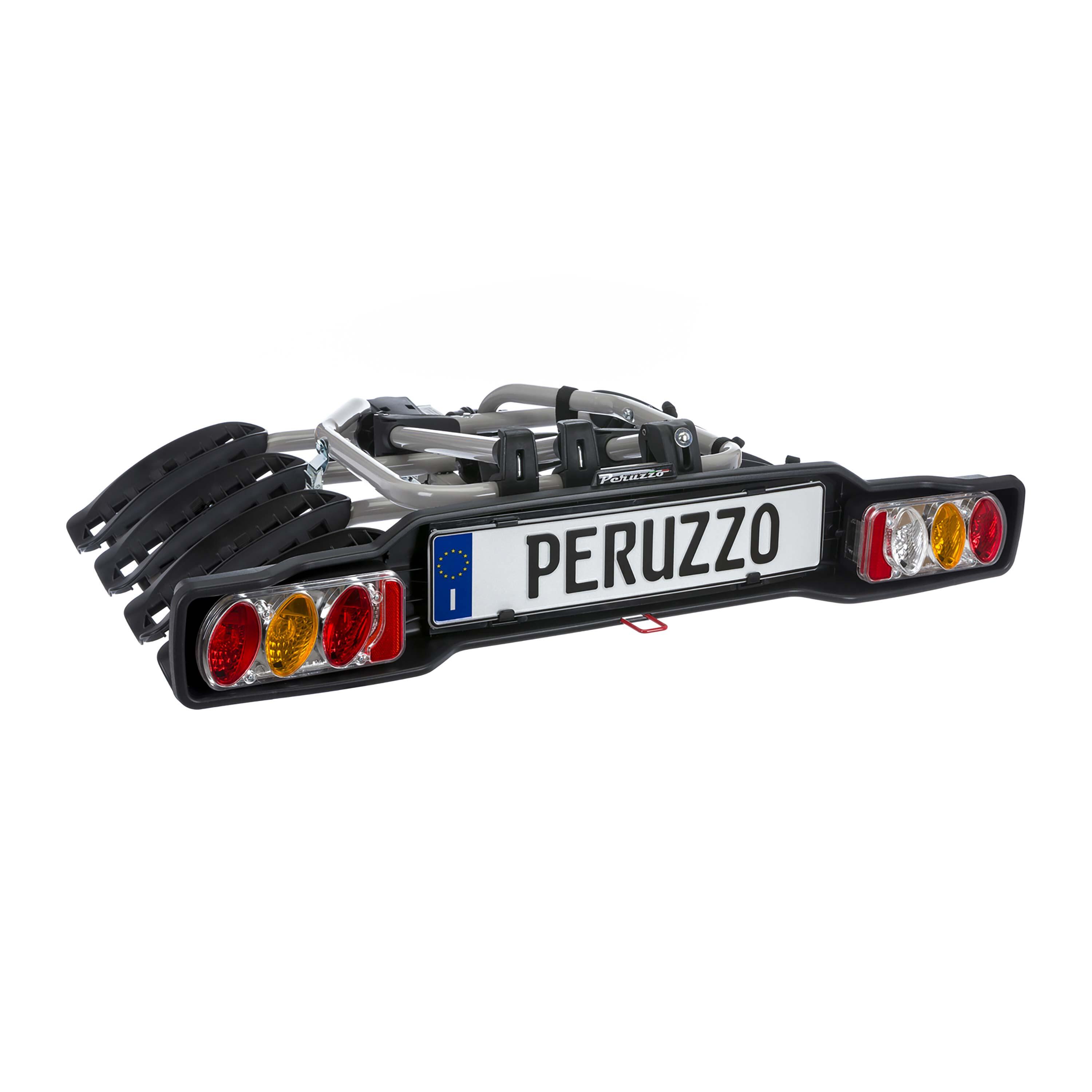 Porte-vélo Peruzzo attelage Siena 4 vélos inclinable 5/6