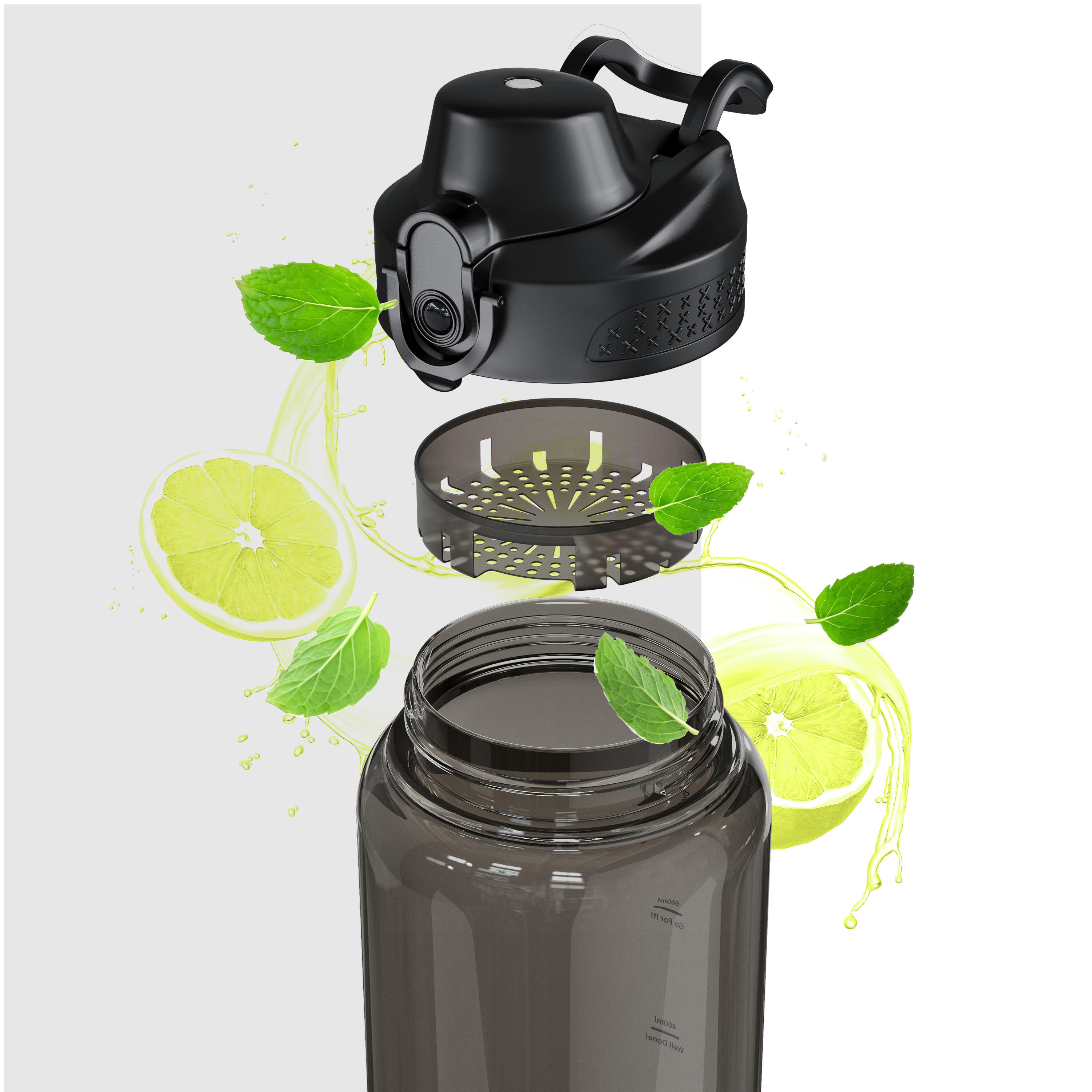 Bouteille d'eau Zipro Water Bottle Tritan 5/8
