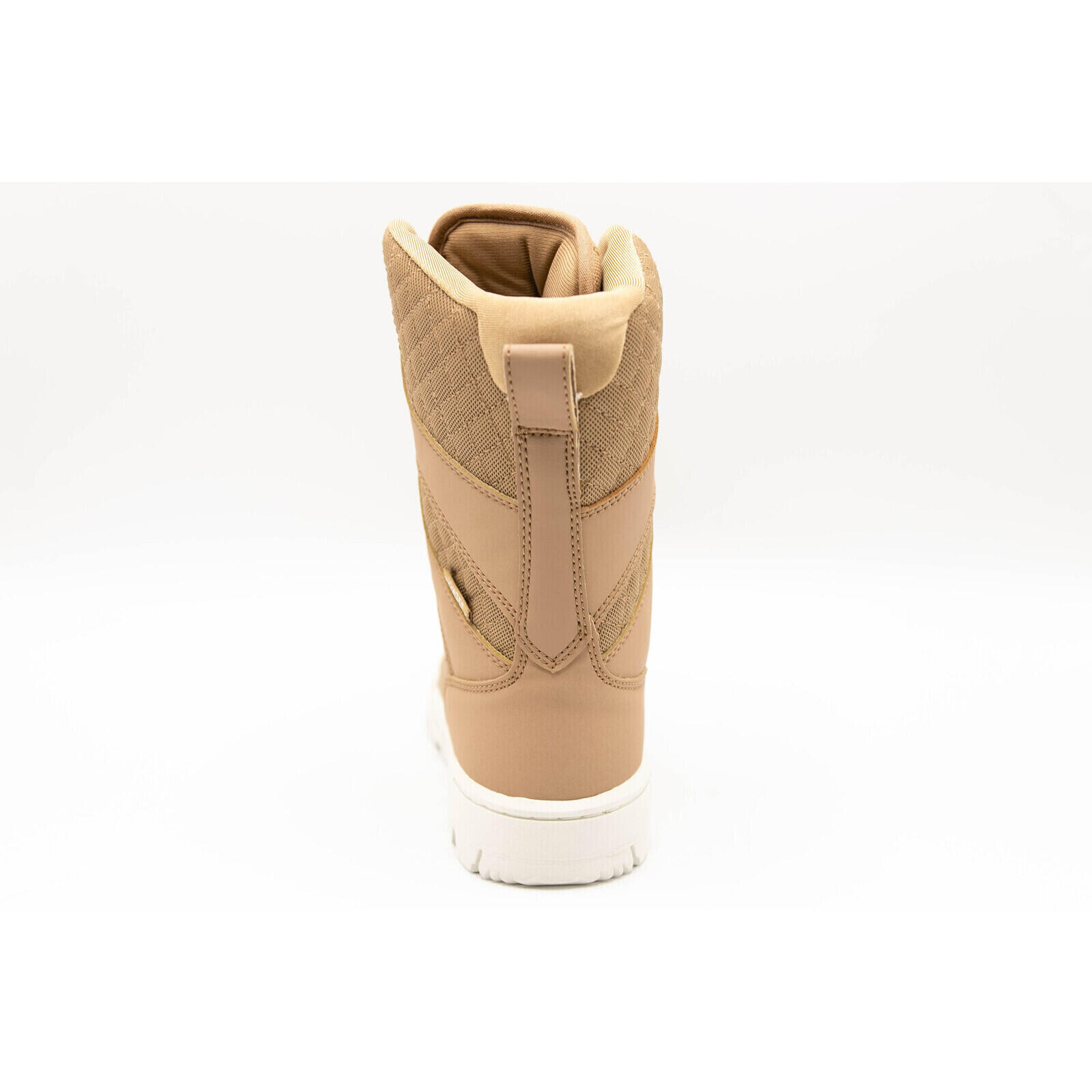 Botas DC Shoes Nadene High Leg Leather Lace-up, Beige, Mujer 4/5