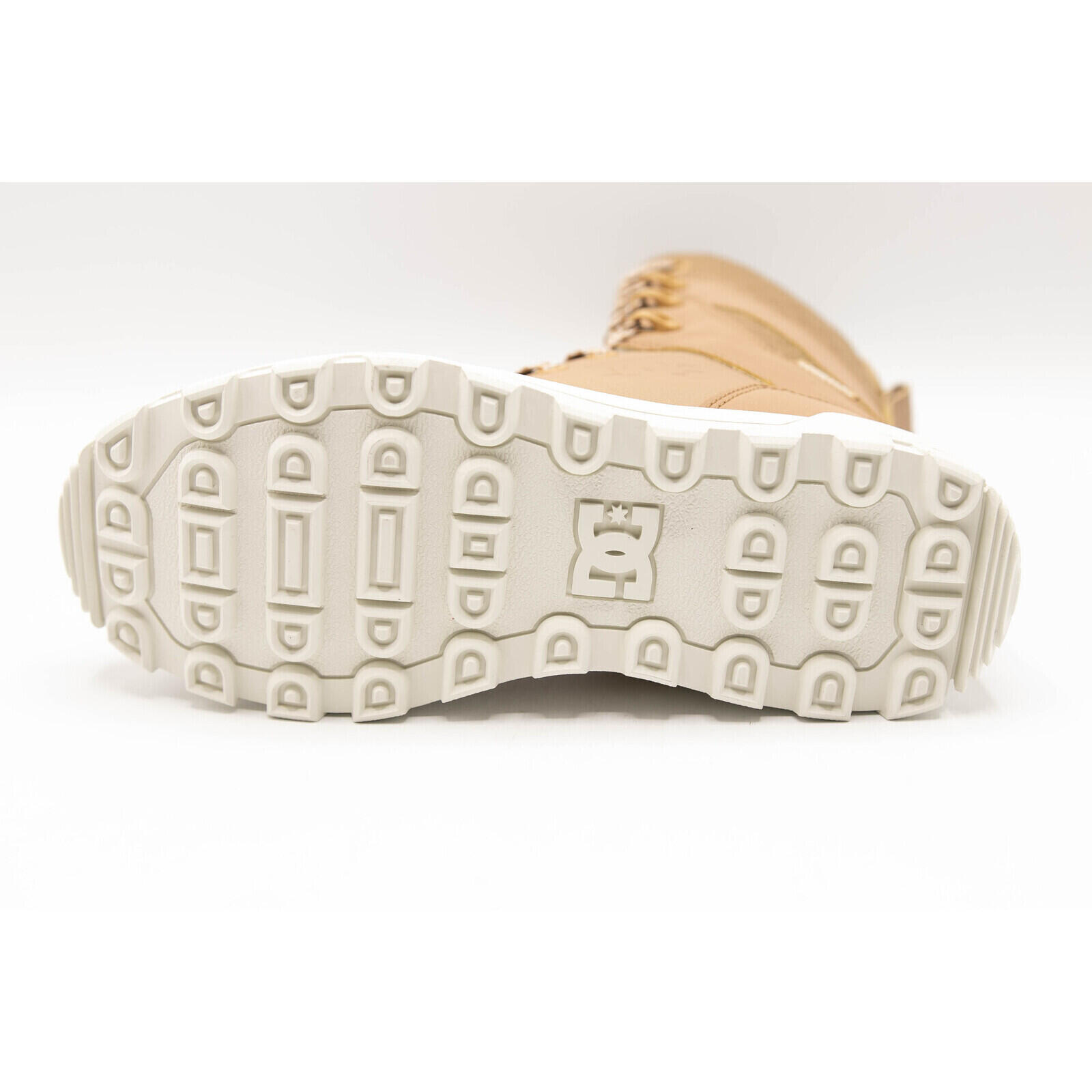 Botas DC Shoes Nadene High Leg Leather Lace-up, Beige, Mujer 5/5