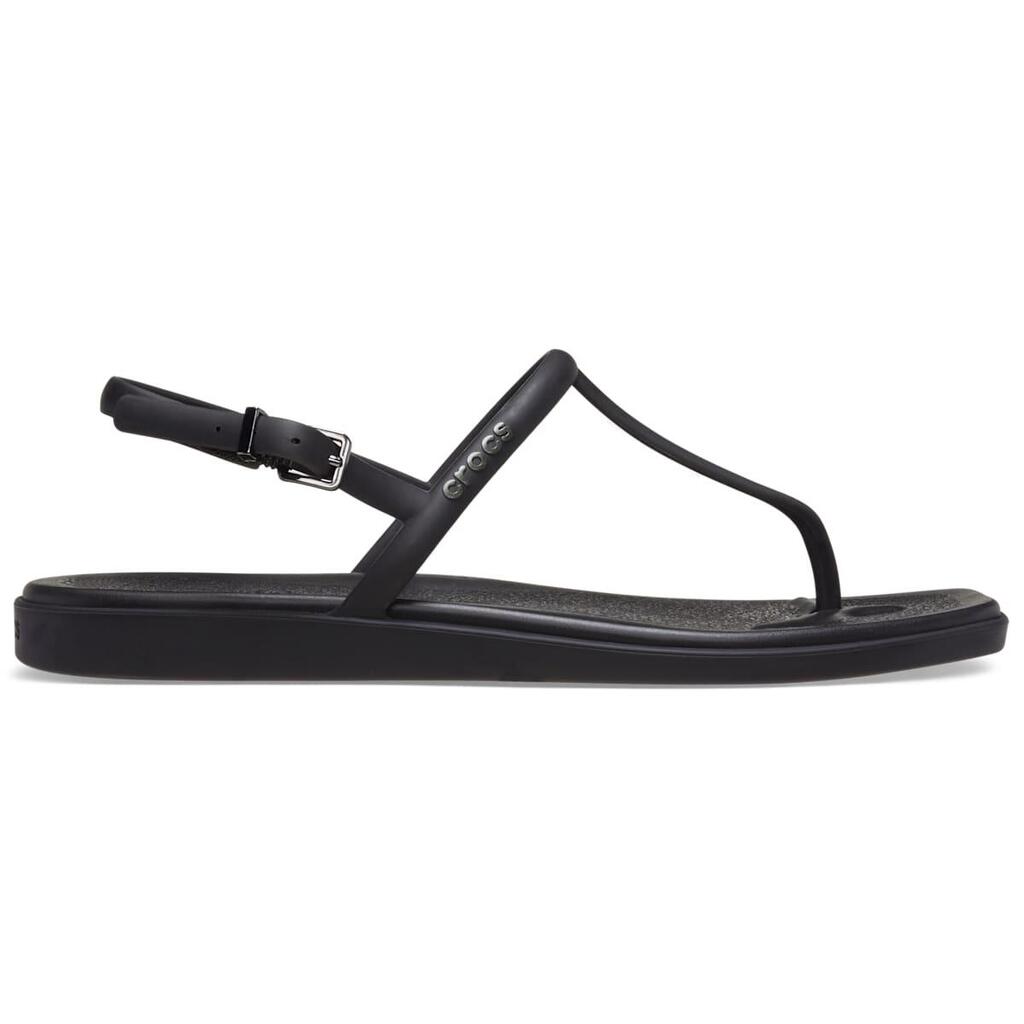 Crocs Miami Thong Flip TPU Women's Black Sandals