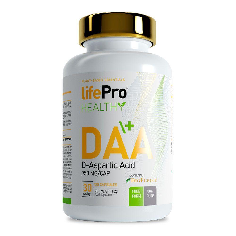 DAA Kwas asparaginowy 750 mg - 120 kapsułek wegańskich LifePRO
