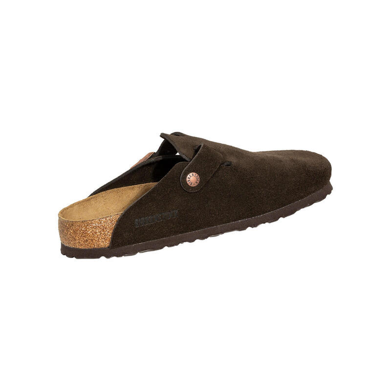 Boston Soft Footbed Suede Mocha