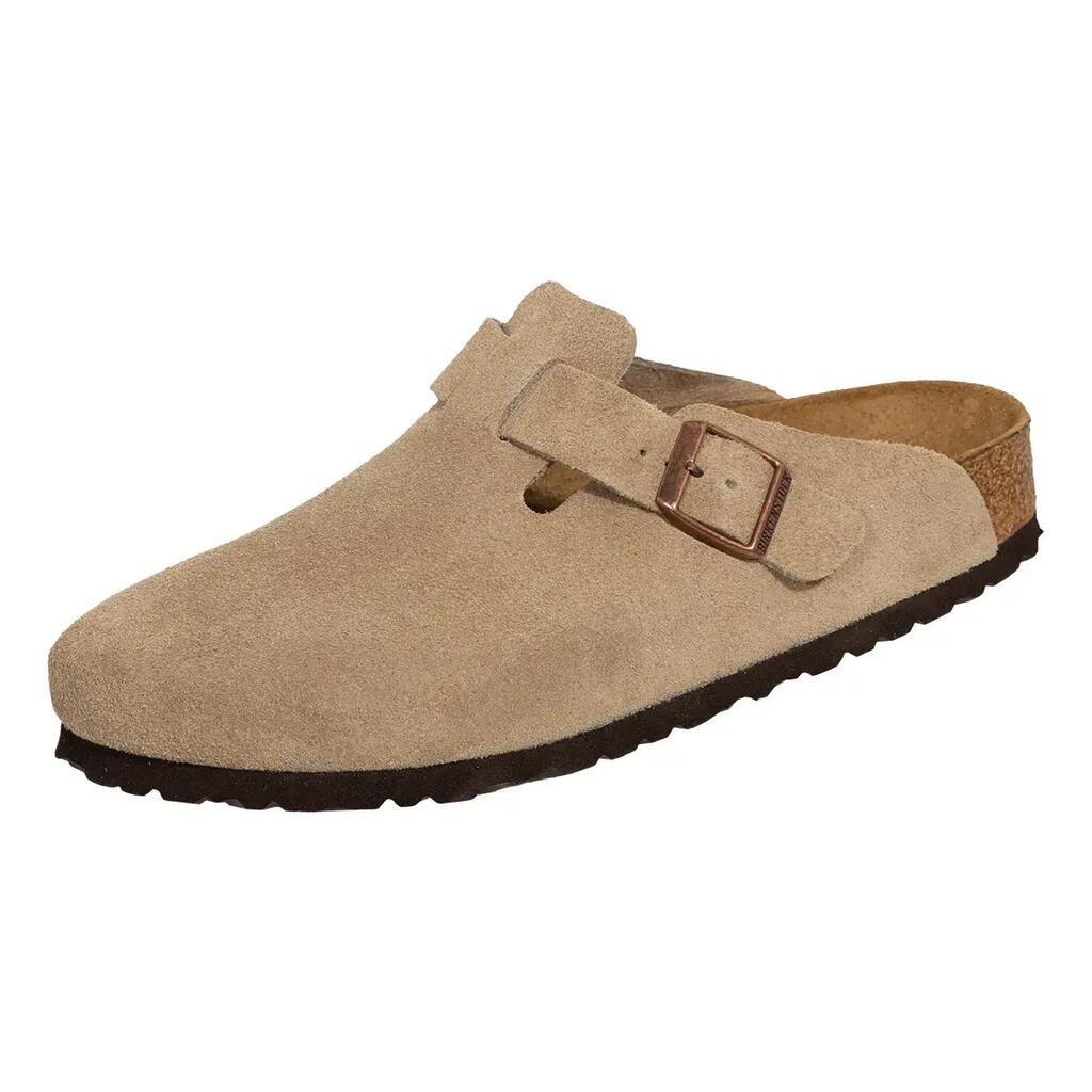 Shoes  Boston Soft Footbed Suede Taupe