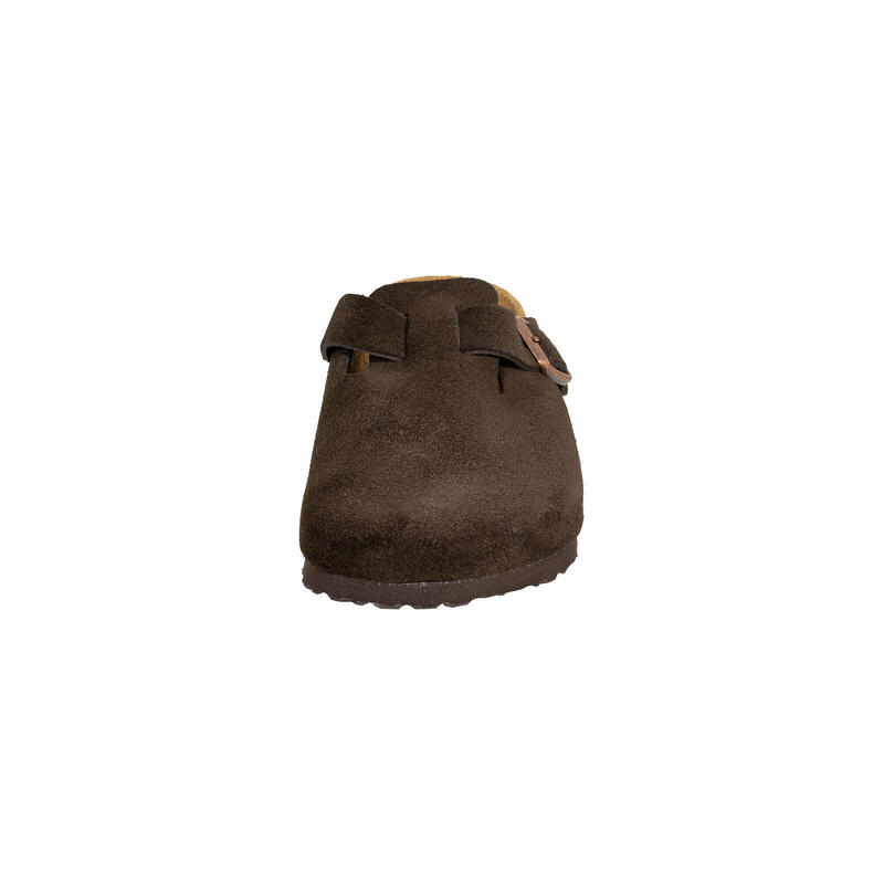 Boston Soft Footbed Suede Mocha