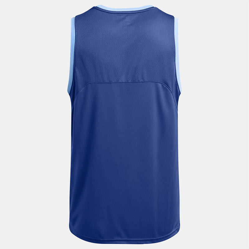 Camiseta Sin Mangas Under Armour Azul Ua Zone Hombre