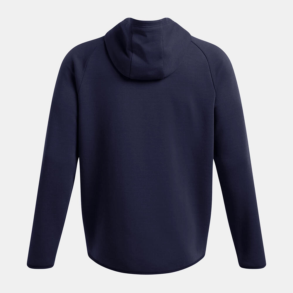 Veste à capuche Under Armour Inarrêtable Fleece Homme Bleu marine nuit 2/5