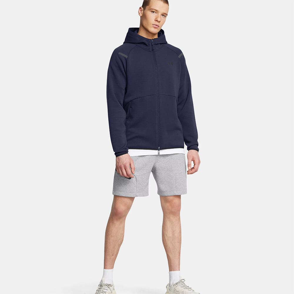 Veste à capuche Under Armour Inarrêtable Fleece Homme Bleu marine nuit 5/5