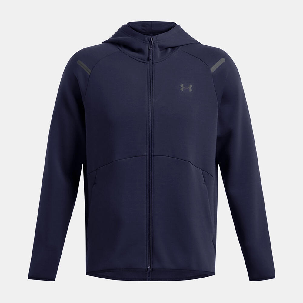 Under Armour - Veste À Capuche Under Armour Inarrêtable Fleece Homme Bleu Marine Nuit - Veste - Bleu - 40 M - Decathlon