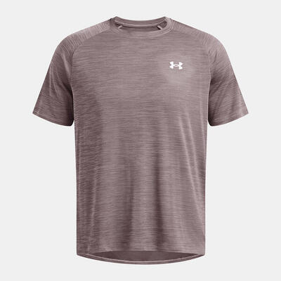 T-shirt met korte mouwen under armour heren ua tech™ textured tetra grijs
