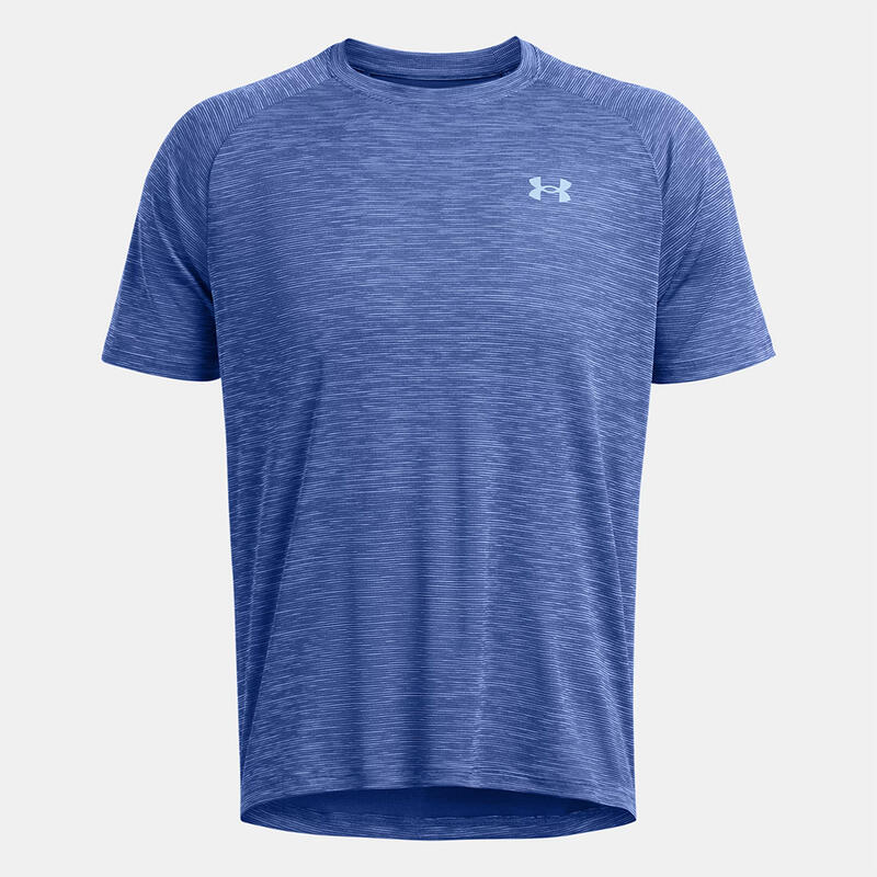 Camiseta De Manga Corta Under Armour Hombre Ua Tech™ Textured Tech Azul