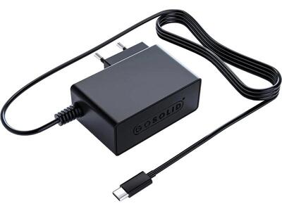 Go solid! oplader geschikt voor jabra elite 45h & elite 85h