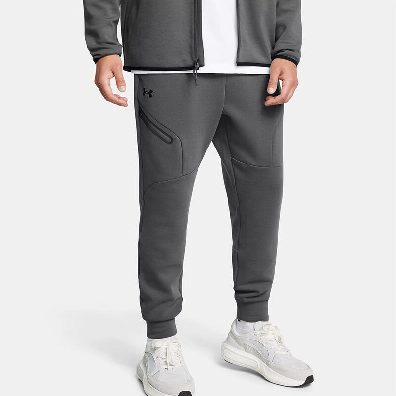 Pantalón De Chándal Under Armour Hombre Fleece Ua Inarrêtable Gris