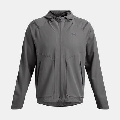 Felpa Con Cappuccio Under Armour Uomo Ua Inarrêtable Grigio